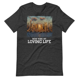 New York NY - Loving Life Short-Sleeve Unisex T-Shirt